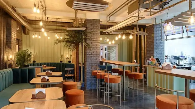 PRINCIPAL1 Copia de interior restaurant modern design few colors orange blue 79762 2597